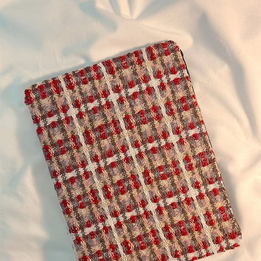 Knit iPad Plaid Case