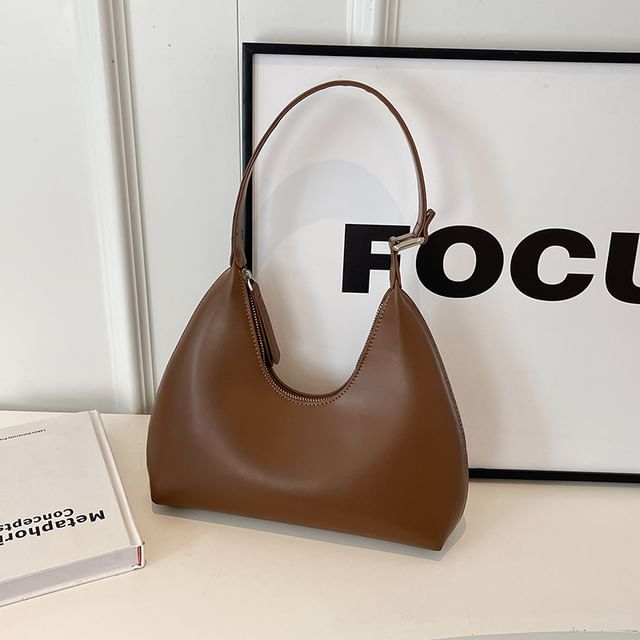 Leather Shoulder Bag Faux