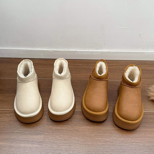 Boots Ankle Platform Snow