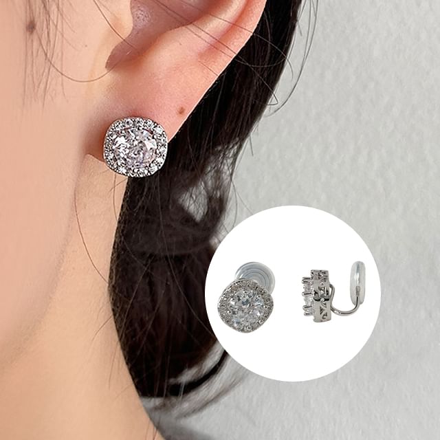 Alloy Rhinestone Ear Cuff