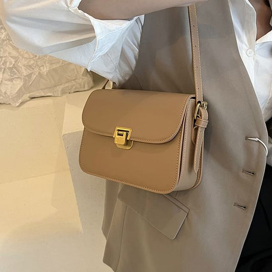 Bag Faux Leather Shoulder Flap