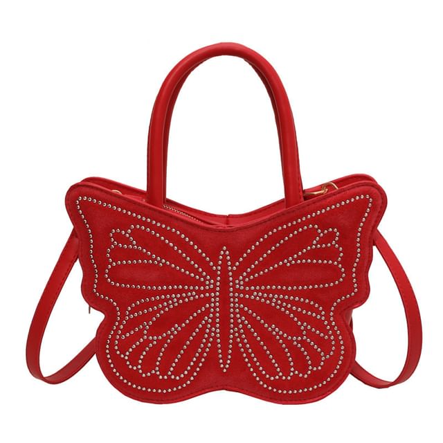 Bag Crossbody Butterfly Studded