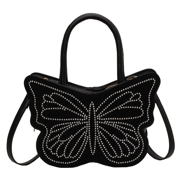 Bag Crossbody Butterfly Studded