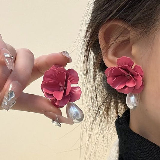Rose Earring Drop