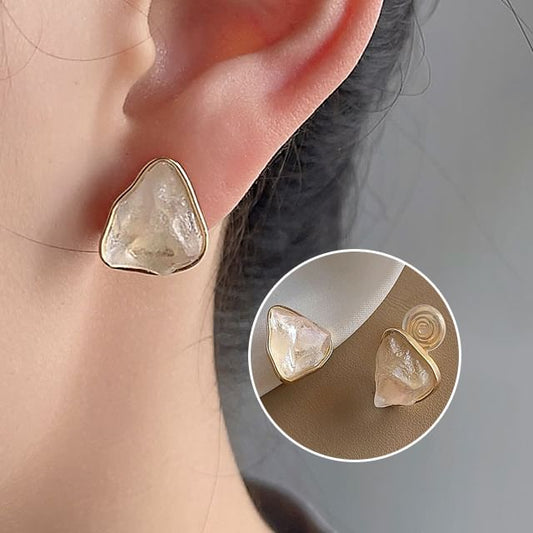 Geometric Earring Clip-On