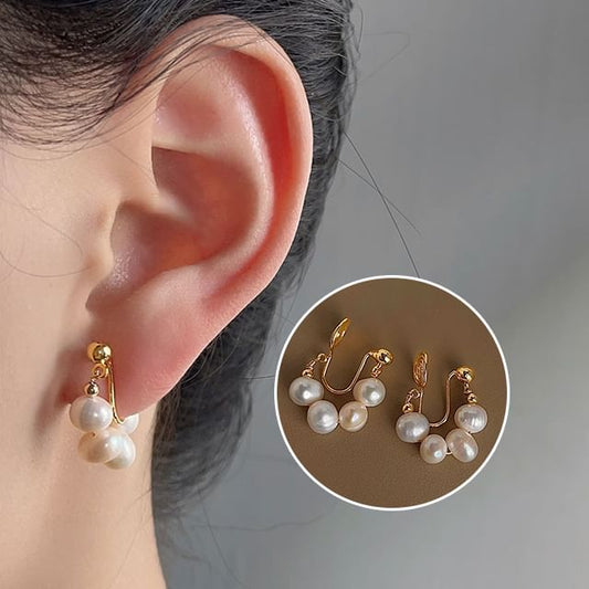 Faux Clip-On Earring Pearl