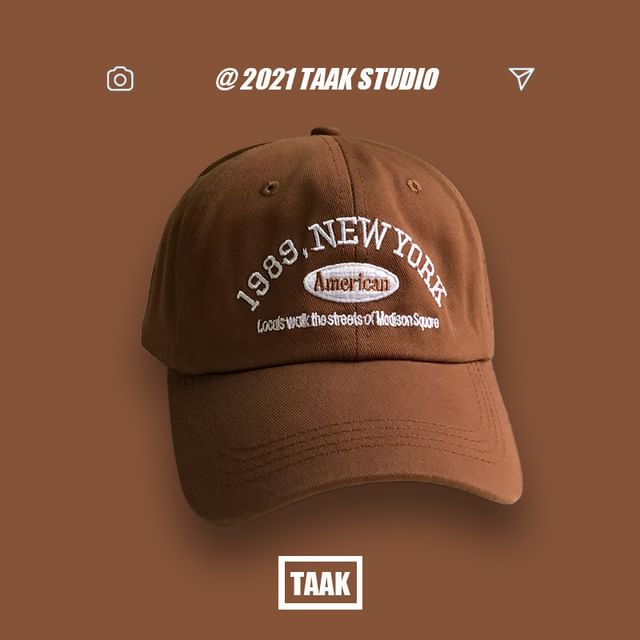 Cap Baseball Lettering