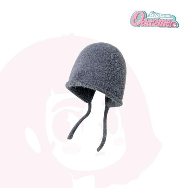 Plain Hat Knit Cloche