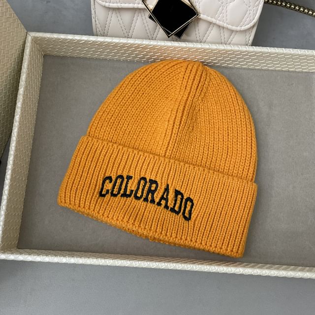 Beanie Lettering