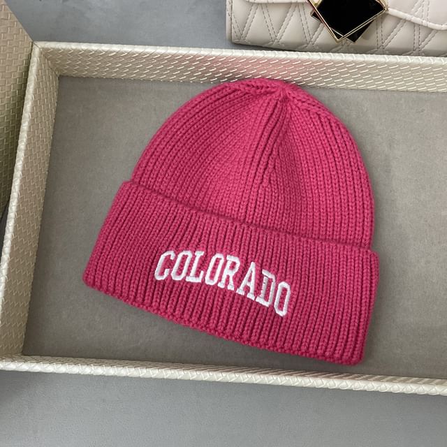 Beanie Lettering