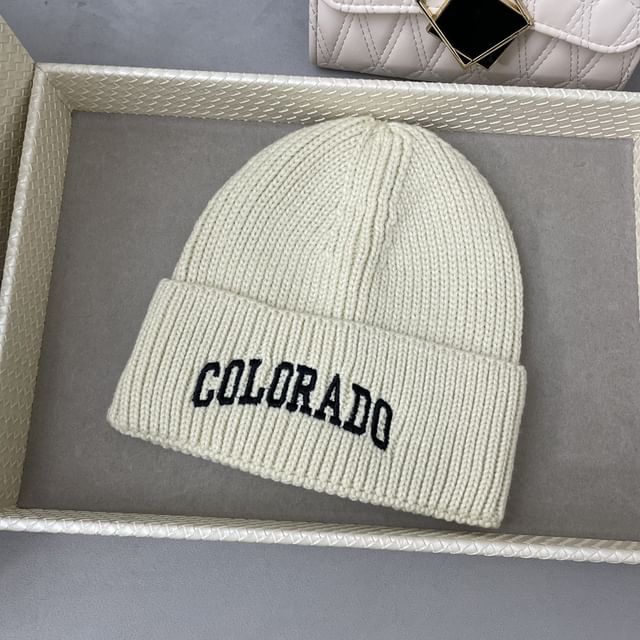 Beanie Lettering