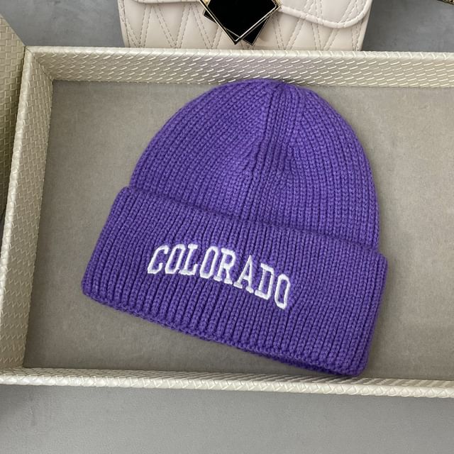 Beanie Lettering