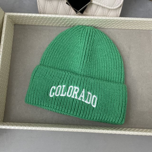 Beanie Lettering