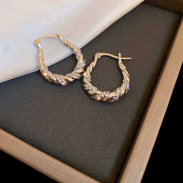 Tone Earring (Various Designs) Silver