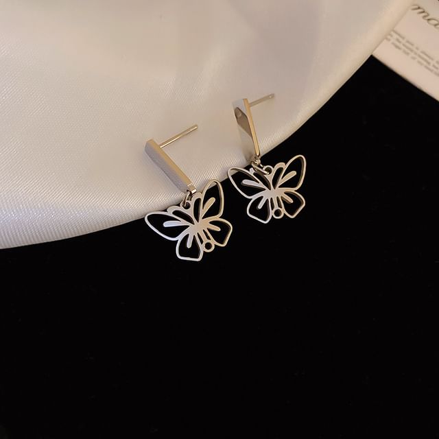 Tone Earring (Various Silver Designs)