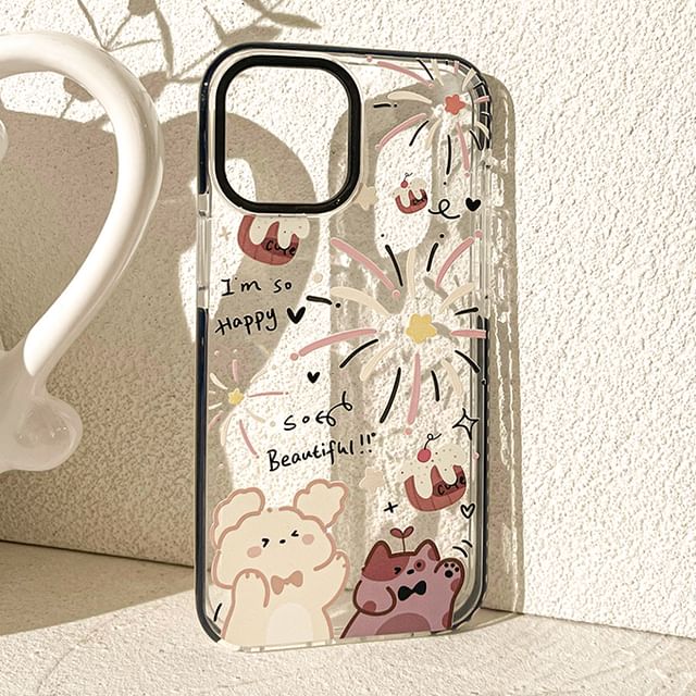 Case Animal Phone Firework