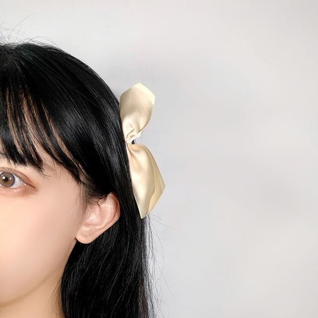 Clip Fabric Bow Hair