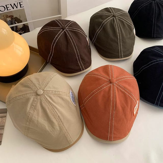 Cap Applique Flat Lettering