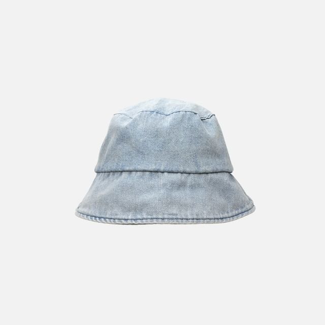 Denim Washed Bucket Hat