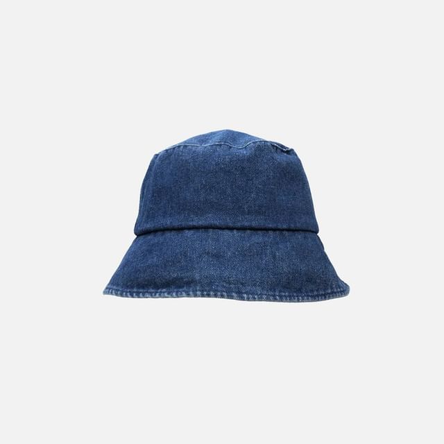 Denim Washed Bucket Hat