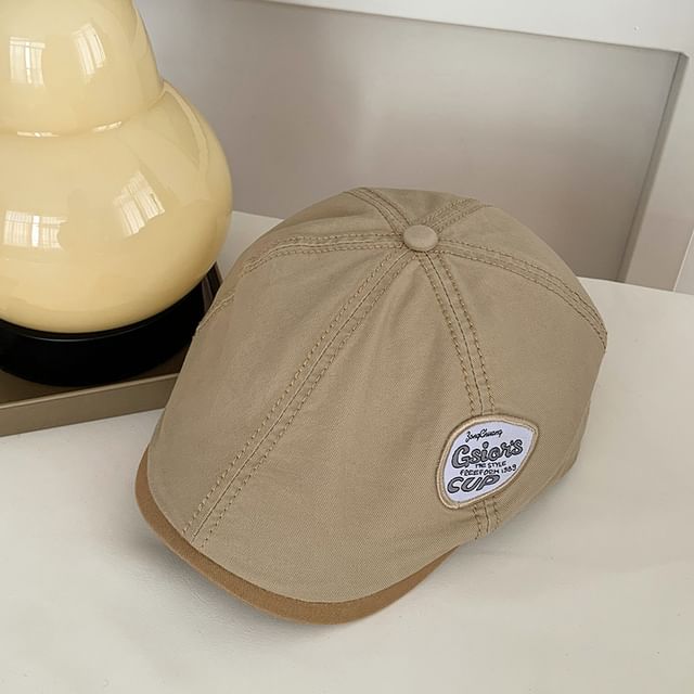 Cap Applique Flat Lettering