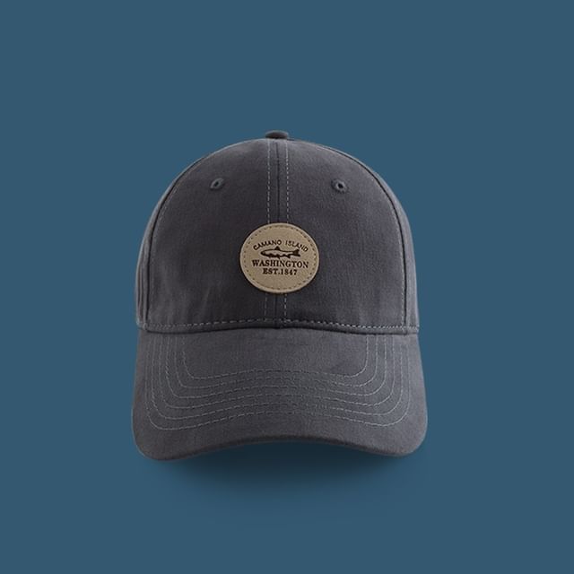 Cap Applique Lettering Baseball