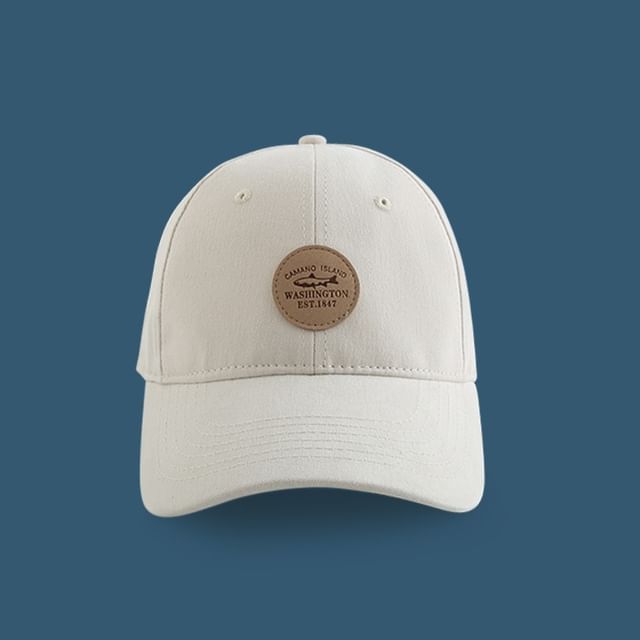 Cap Applique Lettering Baseball