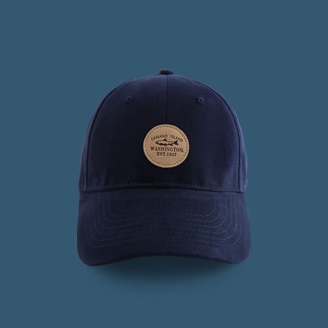 Cap Applique Lettering Baseball