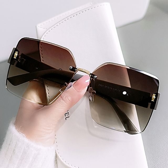 Sunglasses Frameless Square