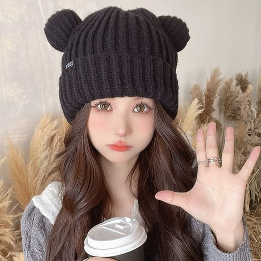 Beanie Ear Knit Bear