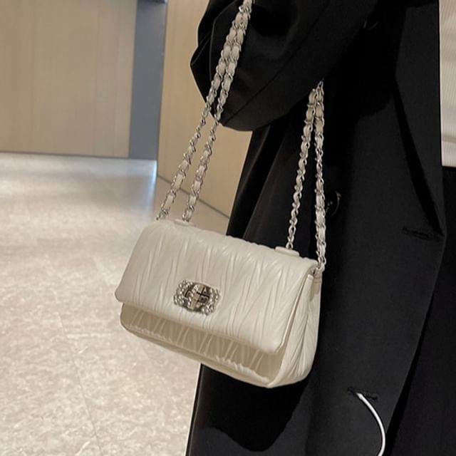 Quilted Shoulder Flap Bag