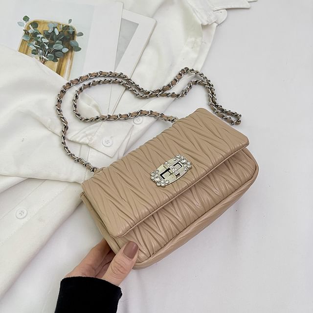 Quilted Shoulder Flap Bag