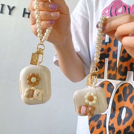 Case Bear AirPods / Skin Earphone Floral Pro