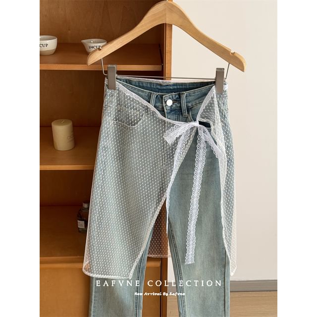 (Various Designs) Half Skirt Lace Apron