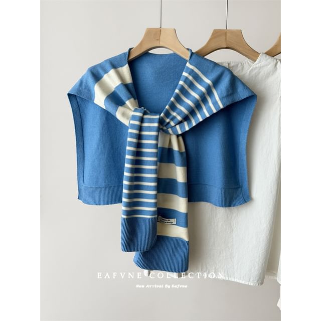 Shawl Knit Striped