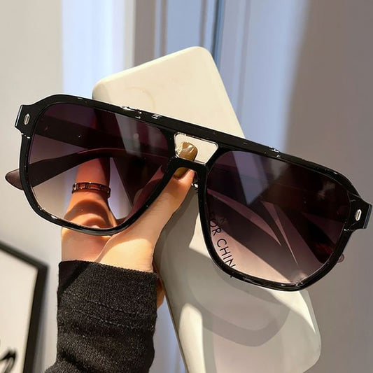 Frame Oversized Sunglasses