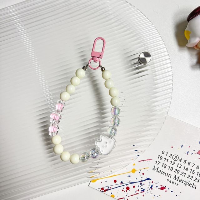 Bead Phone Rabbit Strap