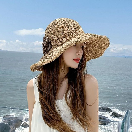 Sun Flower Hat Straw