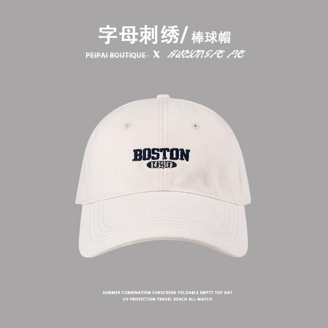 Cap Embroidered Lettering