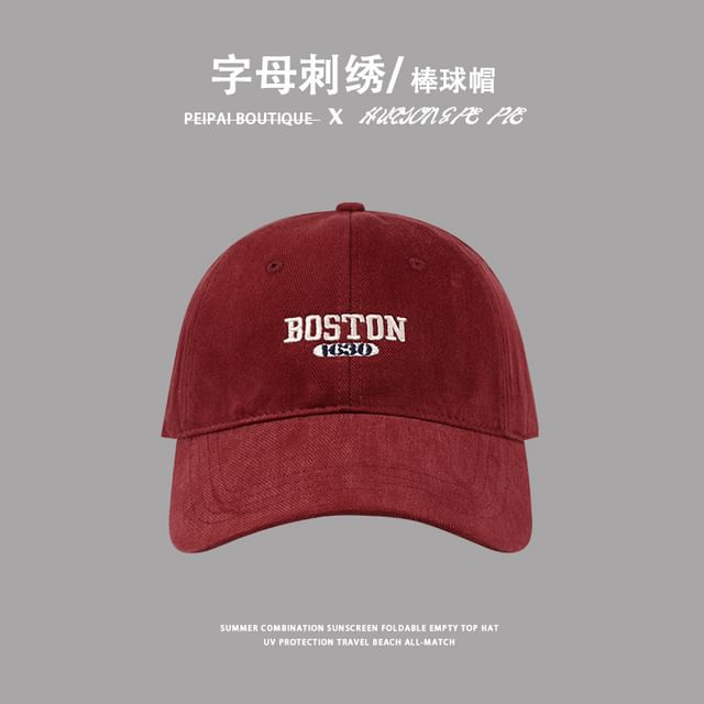 Cap Embroidered Lettering