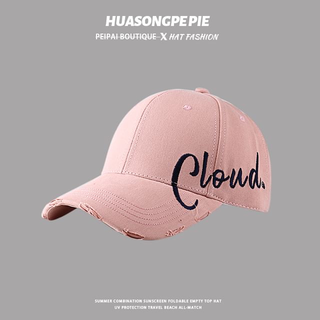 Cap Print Lettering Baseball