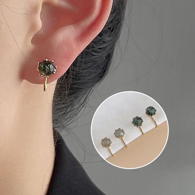 Earring Cuff Gemstone