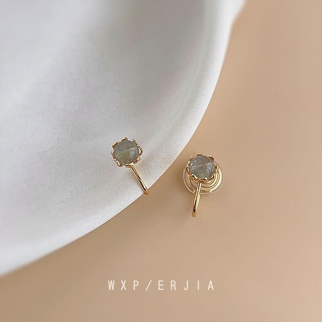 Earring Cuff Gemstone