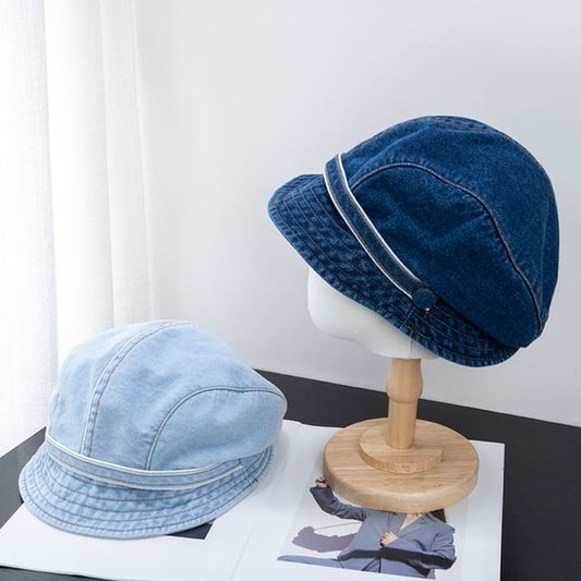 Newsboy Cap Denim