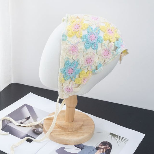 Bonnet Floral Hat