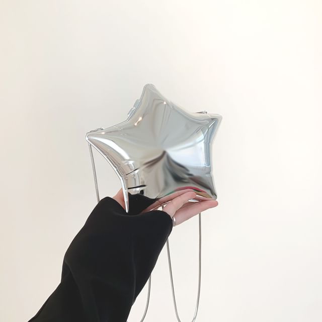 Chain Crossbody Strap Star Bag