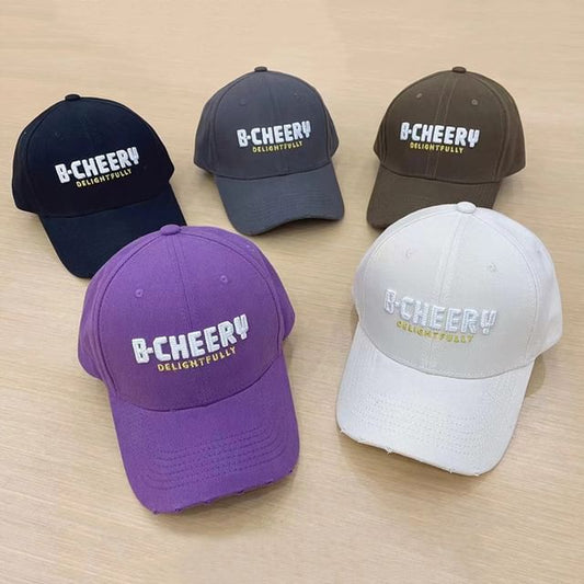 Cap Lettering Embroidered Baseball