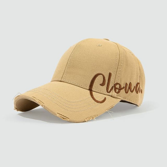Baseball Embroidered Lettering Cap