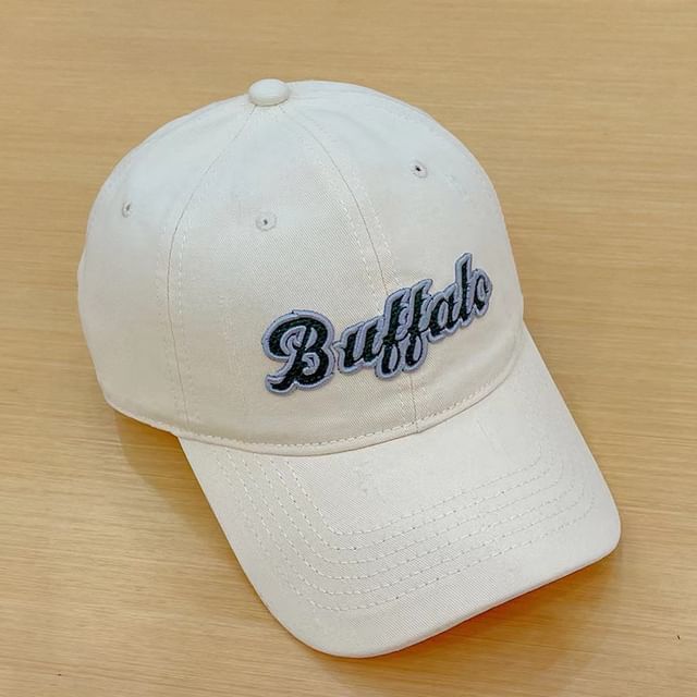 Baseball Lettering Embroidered Cap