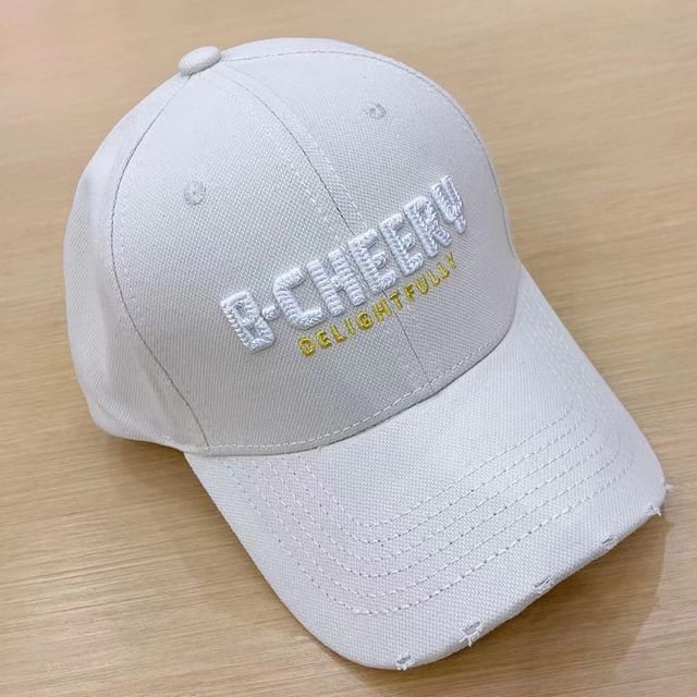 Cap Lettering Embroidered Baseball